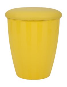 SGABELLO CONTENITORE EASY GIALLO CM Ø 38X45 (MISURA INTERNA CM Ø 36X41)