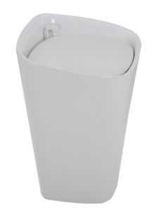PUFF/CONTENITORE SPACE BIANCO CM 35X35X50,5