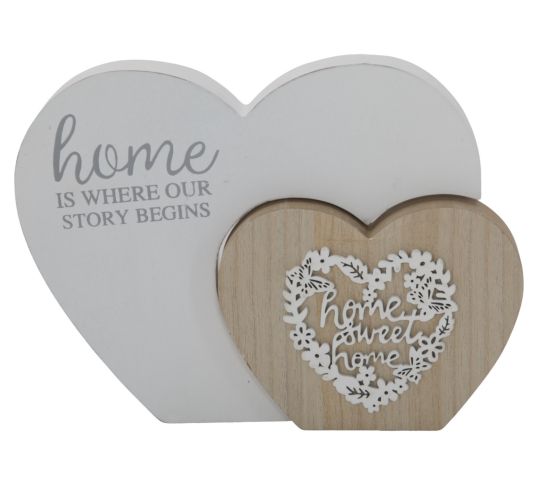 DECORAZIONE LIVE LAUGH LOVE CM 22X2,5X16 MIN 4