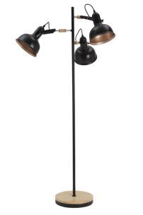 LAMPADA DA TERRA CUPS NERO CM Ø 75X141,5
