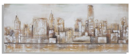 DIPINTO SU TELA STATEN ISLAND -A- CM 150X3X60