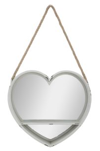 SPECCHIO LOVE CM 43,5X11X38,5 (MISURA SPECCHIO CM 41X36)