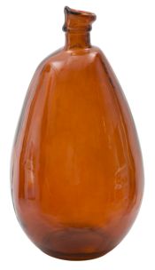 VASO VETRO RICICLATO OFF CM Ø 26X47 (MADE IN SPAIN)
