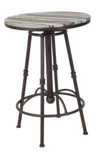 TAVOLO BAR CAMBRIDGE CM Ø 52X75-97