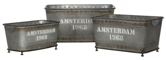 CESTINI AMSTERDAM SET 3PZ CM 51,5X32,5X27,5-43X28X23-34,5X23X19