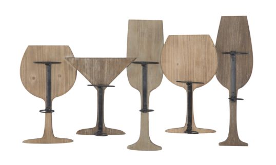P/BOTTIGLIE DA MURO GLASS CM 71X12,5X41,5