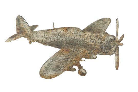 PANNELLO IN FERRO AVIATOR -C- CM 87X5,5X47