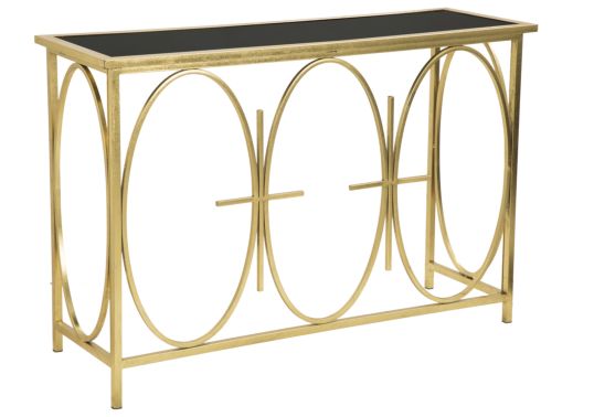 CONSOLE GLAM CIRCLE CM 122X40,5X81,5