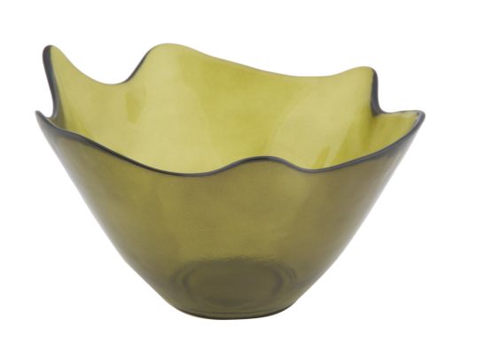 CIOTOLA VETRO RICICLATO VERDE CM Ø 20X12 MIN 2 (MADE IN SPAIN)