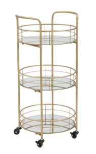 CARRELLO GLAM ROTONDO CM Ø 38X77,5
