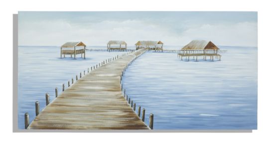 DIPINTO SU TELA FIJI CM 140X3,7X70