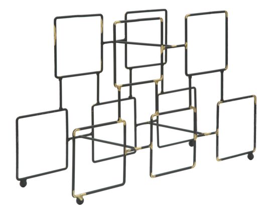 P/BOTTIGLIE 5 POSTI BRIGHT CM 40X15X26,5 MIN 2