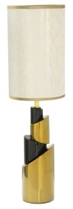 LAMPADA DA TAVOLO CERAMICA GLAM TOWER CM Ø 20X68,5