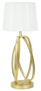 LAMPADA DA TAVOLA GLAM CIRCLE CM Ø 30X70