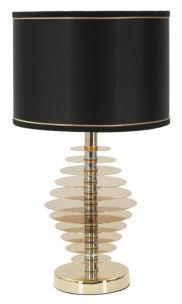 LAMPADA DA TAVOLO ROUND GLAM CM Ø 30X52