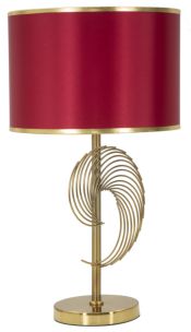 LAMPADA DA TAVOLO GLAM SPIRAL CM Ø 35X65