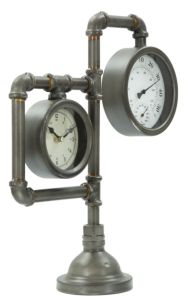 OROLOGIO A TAVOLO INDUSTRIAL DOUBLE CM 37X12,5X43,5