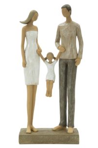 FAMIGLIA WOOD C/BIMBA CM 12,5X6X26 MIN 2