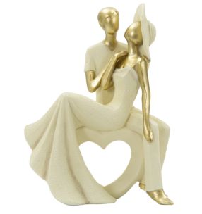 COPPIA CHARME SU CUORE CM 18X11X23,5 MIN 2