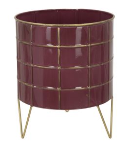 VASETTO GLAM BORDEAUX CM Ø 24,5X29