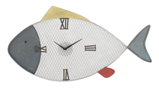 OROLOGIO DA MURO FISH CM 77X3,5X41