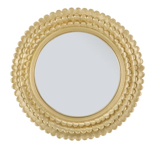 SPECCHIO GLAM LAMIN CM Ø 43X1,8 (MISURA SPECCHIO CM Ø 27,5)