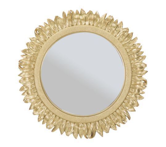 SPECCHIO GLAM PETALO CM Ø 42,5X1,8 (MISURA SPECCHIO CM Ø 27)