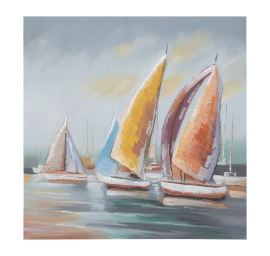 DIPINTO SU TELA SIDNEY -A- CM 80X4X80