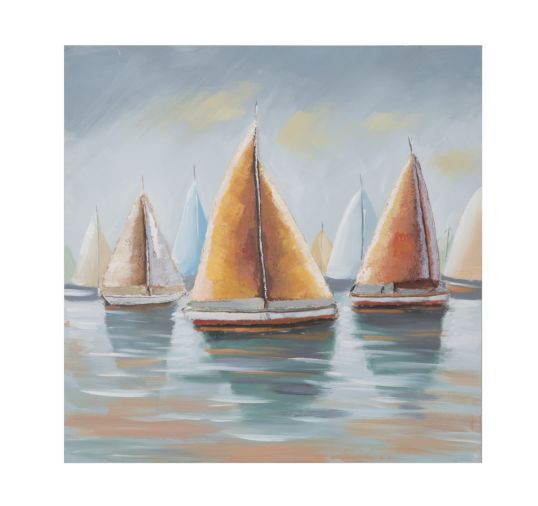 DIPINTO SU TELA SIDNEY -B- CM 80X4X80