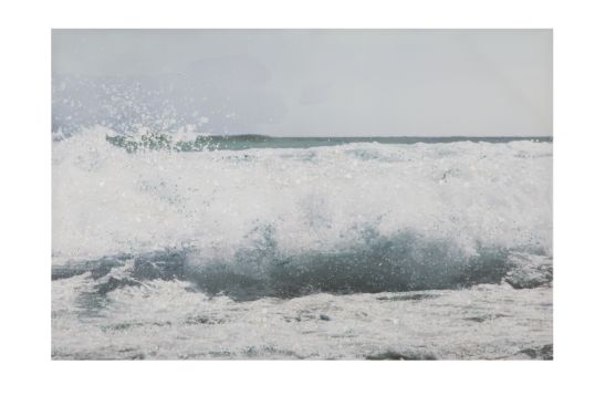 STAMPA SU TELA CON APPLICAZIONI SEASCAPE -B- CM 120X3,8X80