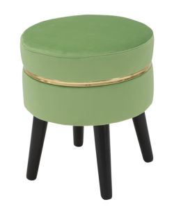 SGABELLO PARIS VERDE CHIARO Ø CM 35X40,5
