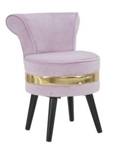 SEDIA MINI PARIS NEW ROSA Ø CM 47X64