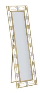 SPECCHIO GLAM LEAF CM 50X3X170 (MISURA SPECCHIO CM 28X144)