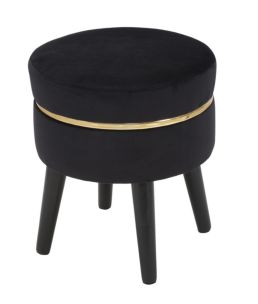 SGABELLO PARIS NERO CM Ø 35X40,5