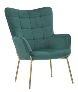 POLTRONA GLAM ONNIMUS VERDE CM 70X80X97