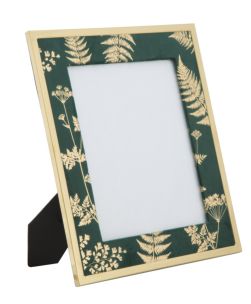 CORNICE GLAM VERDE CM 28X1,5X33,5 (MISURA INTERNA CM 20X25) MIN 2