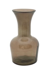 VASO VETRO RICICLATO CUP BROWN CM Ø 19X33 MIN 2 (MADE IN SPAIN)