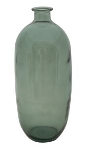 VASO VETRO RICICLATO FAT CM Ø 19X45 (MADE IN SPAIN)