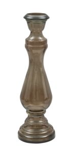 P/CAND VETRO RICICLATO BROWN CM Ø 17X55 (MADE IN SPAIN)