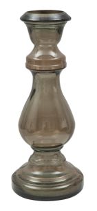 P/CAND VETRO RICICLATO BROWN CM Ø 15X40 MIN 2 (MADE IN SPAIN)