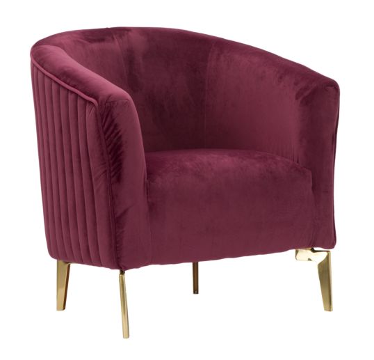 POLTRONA VIENNA BORDEAUX CM 72X64X75