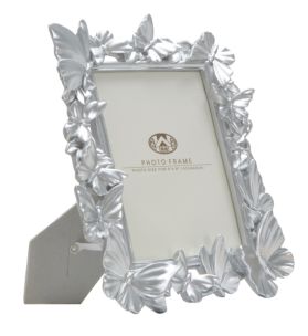 CORNICE FARFALLE SILVER CM 24,5X4X30,5 (MISURA INTERNA CM 15X20) MIN 2