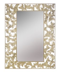 SPECCHIO DA MURO FOGLIOLINE GLAM CM 85X1,8X110 (MISURA SPECCHIO CM 45X85)